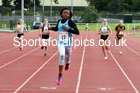 Women and Girls 200 metres, 2021 North Eastern Track and Field Champs., Middesbrough. Photo: David T. Hewitson/Sports for All Pics